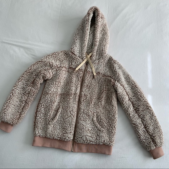 THREAD & SUPPLY Teddy zip up - Picture 2 of 5